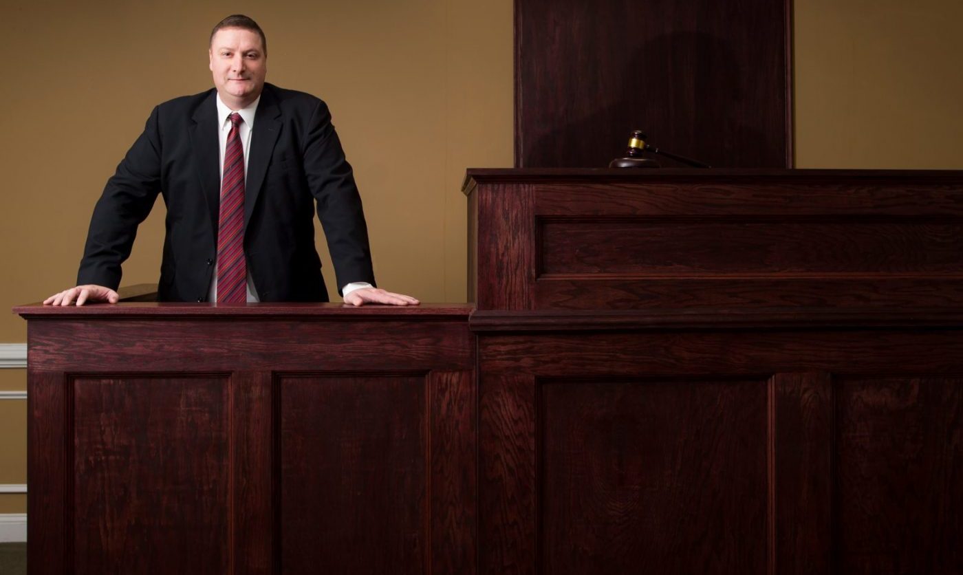 Attorney William J. Luse in the Courtroom