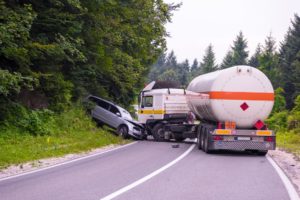 truck vs car accident